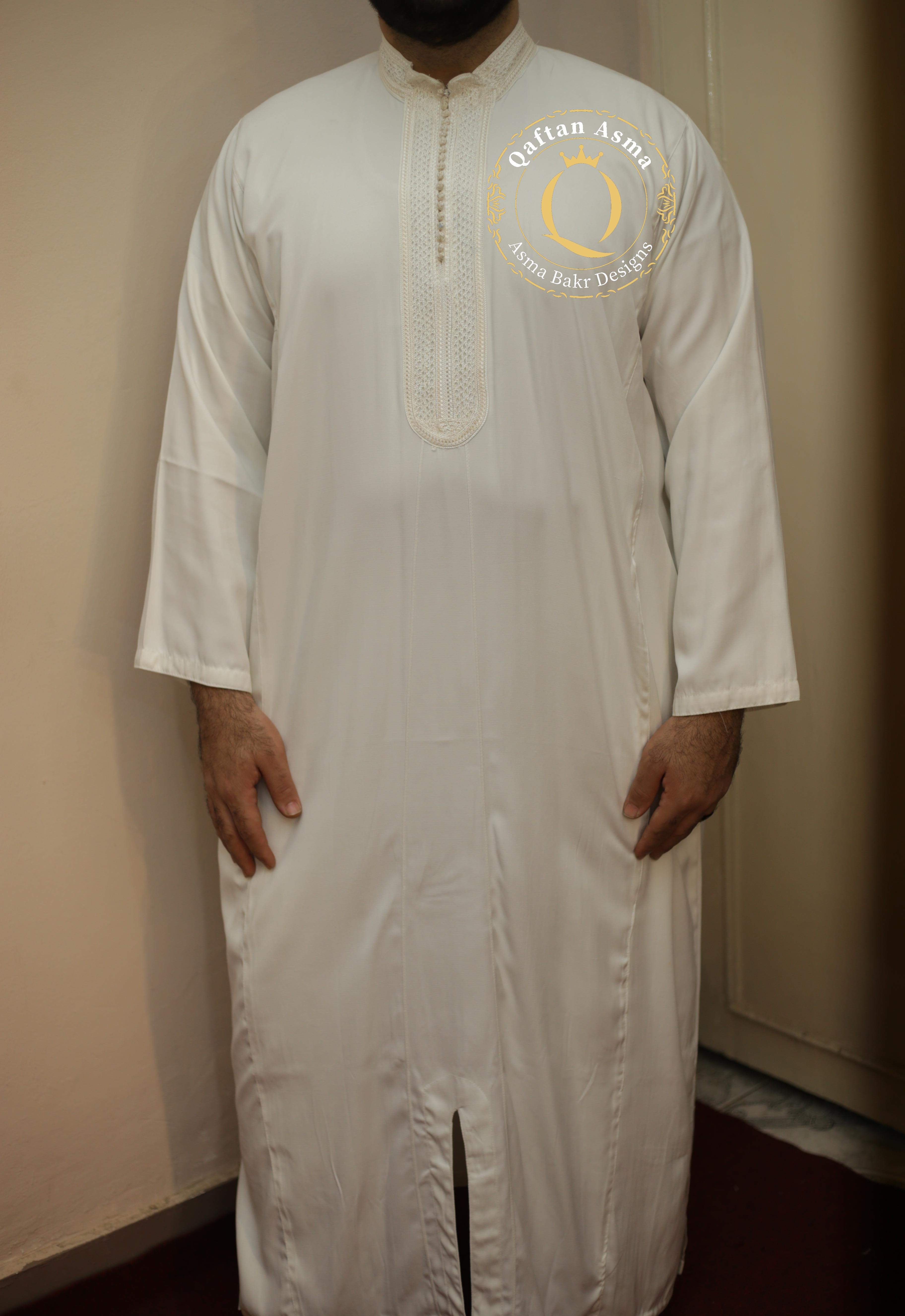 فرجية (جلابة تحتية) ابيض