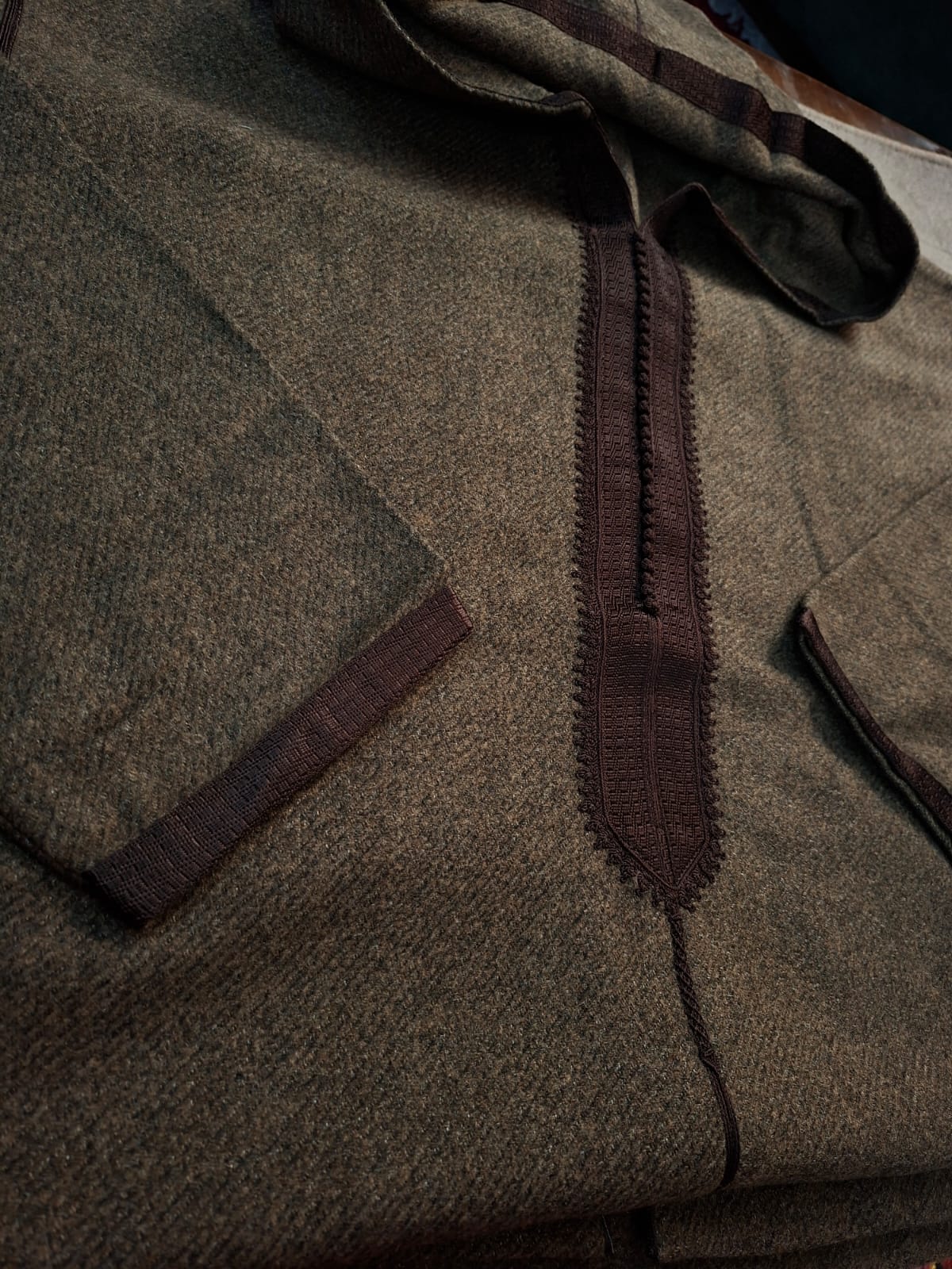 جلابة مغربي رجالي صوف