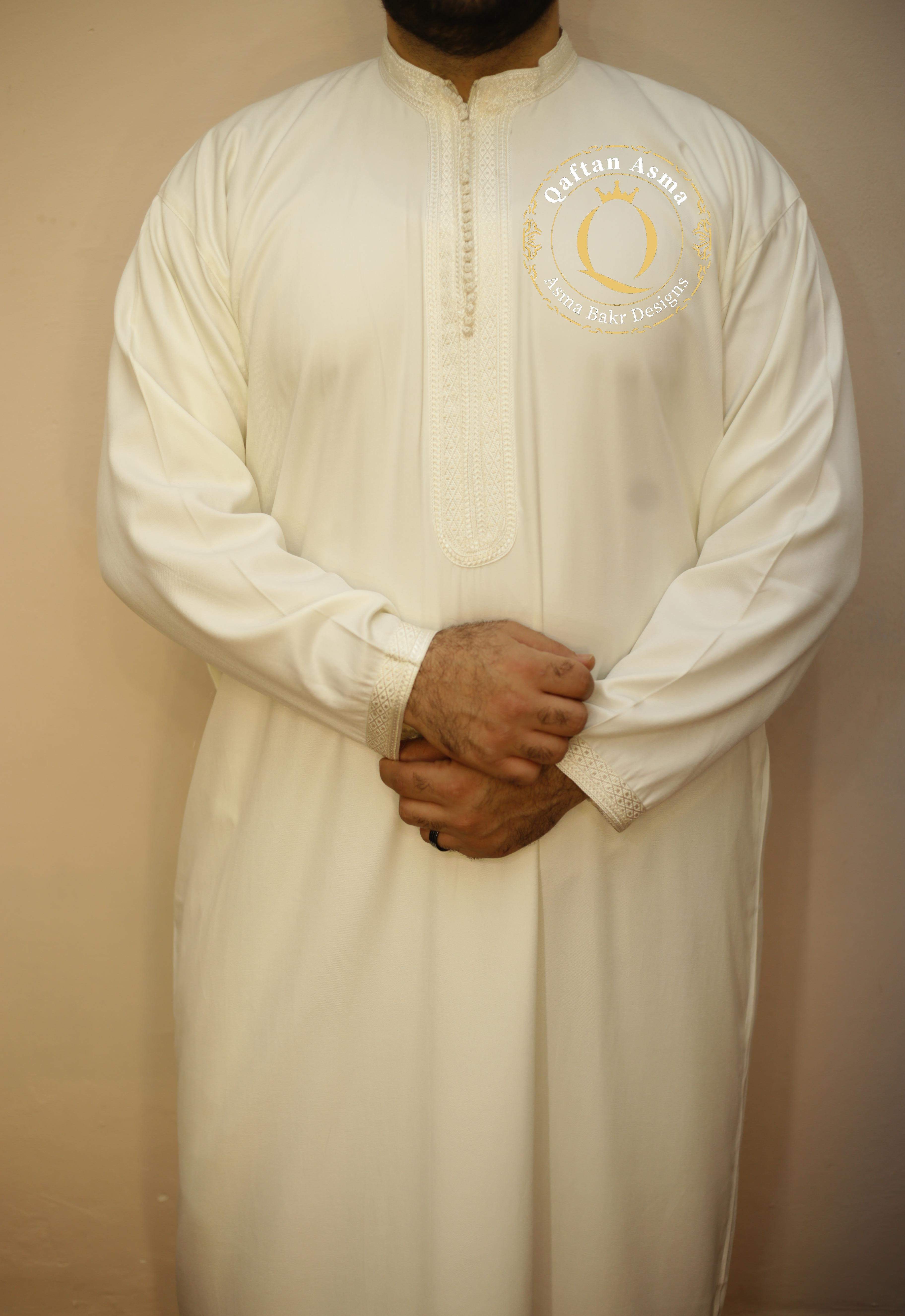 فرجية (جلابة تحتية) ابيض