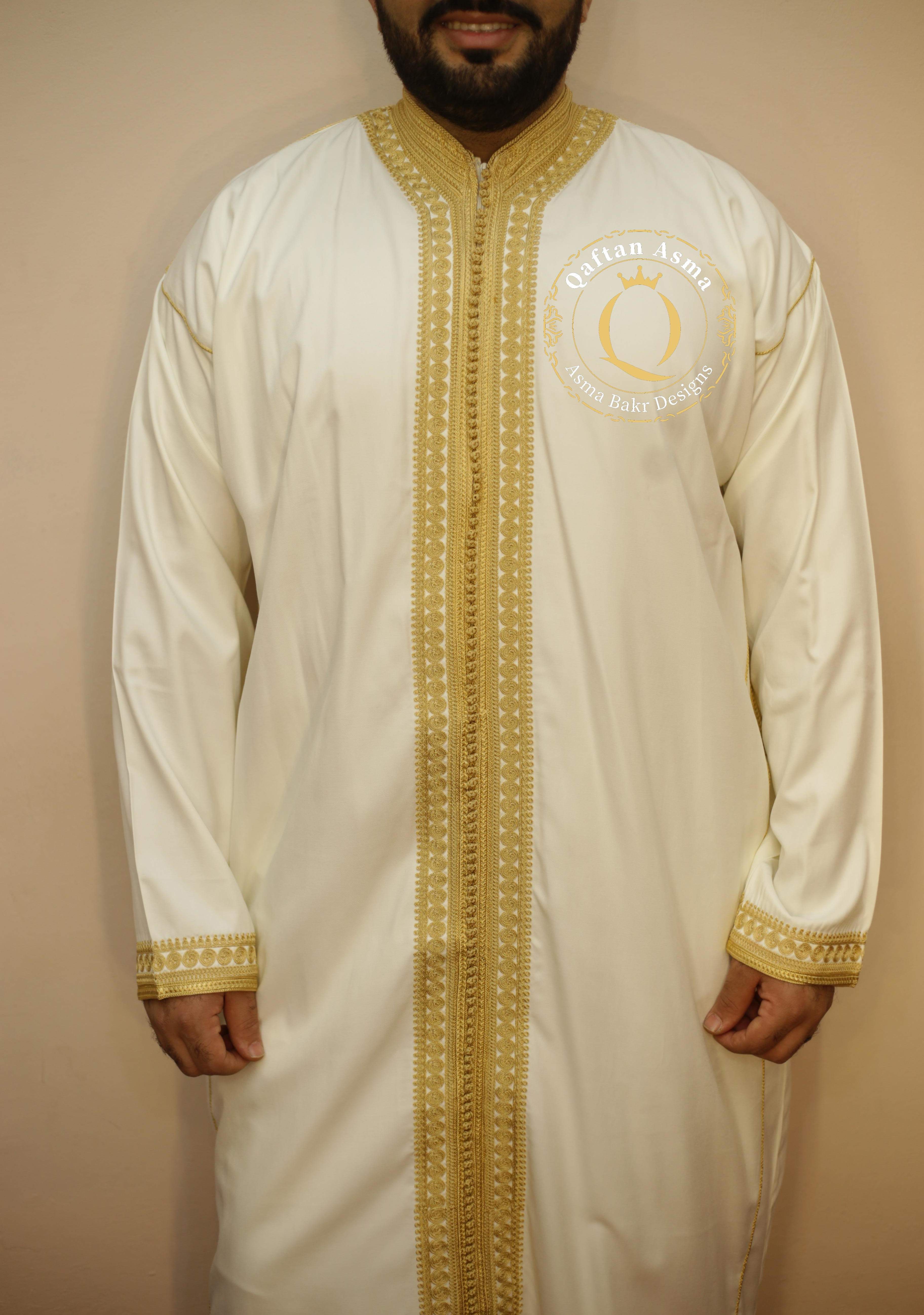 طقم عريس ثلاث قطع (قفطان و بنطلون وقفطان مفتوح)