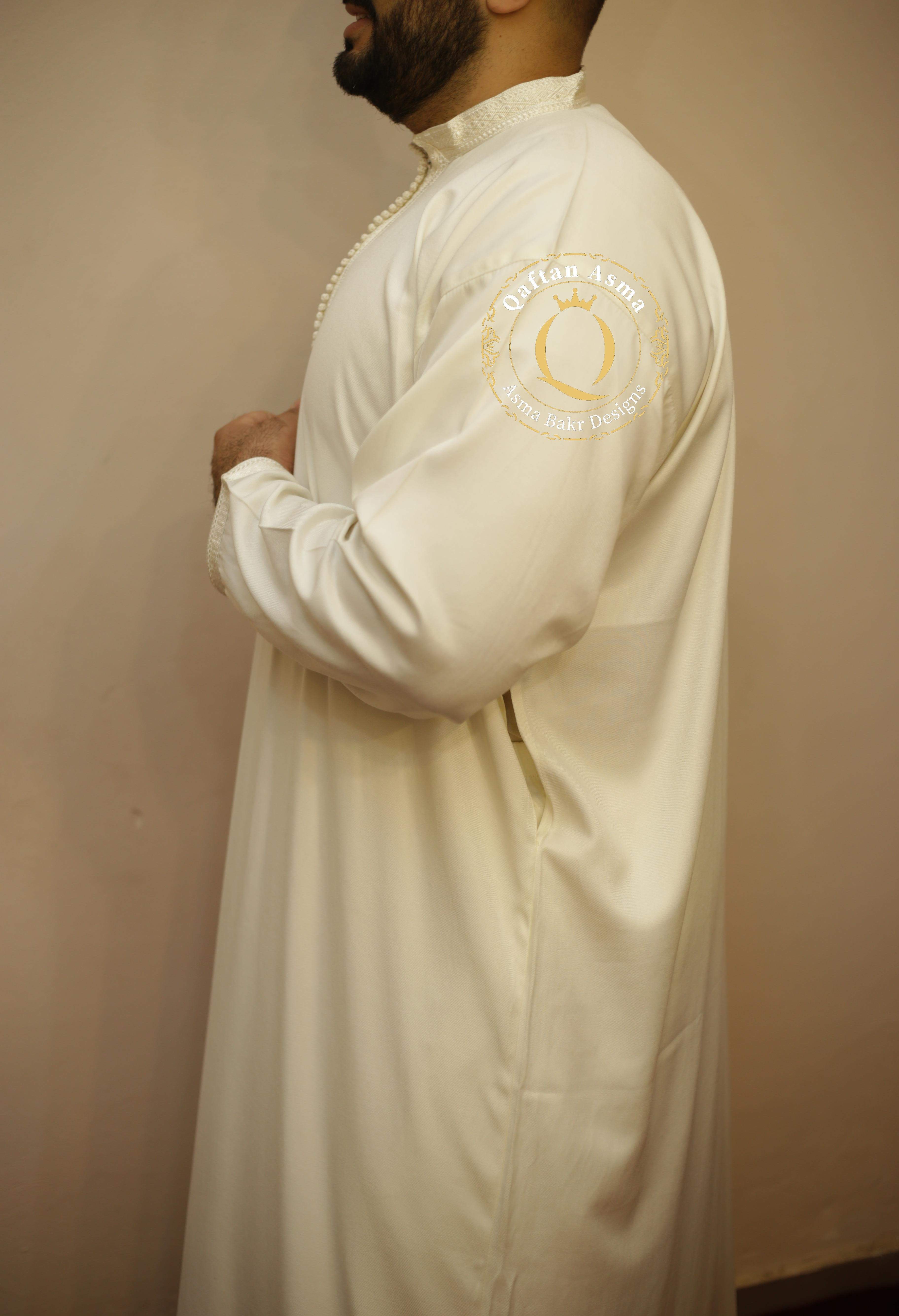 فرجية (جلابة تحتية) ابيض