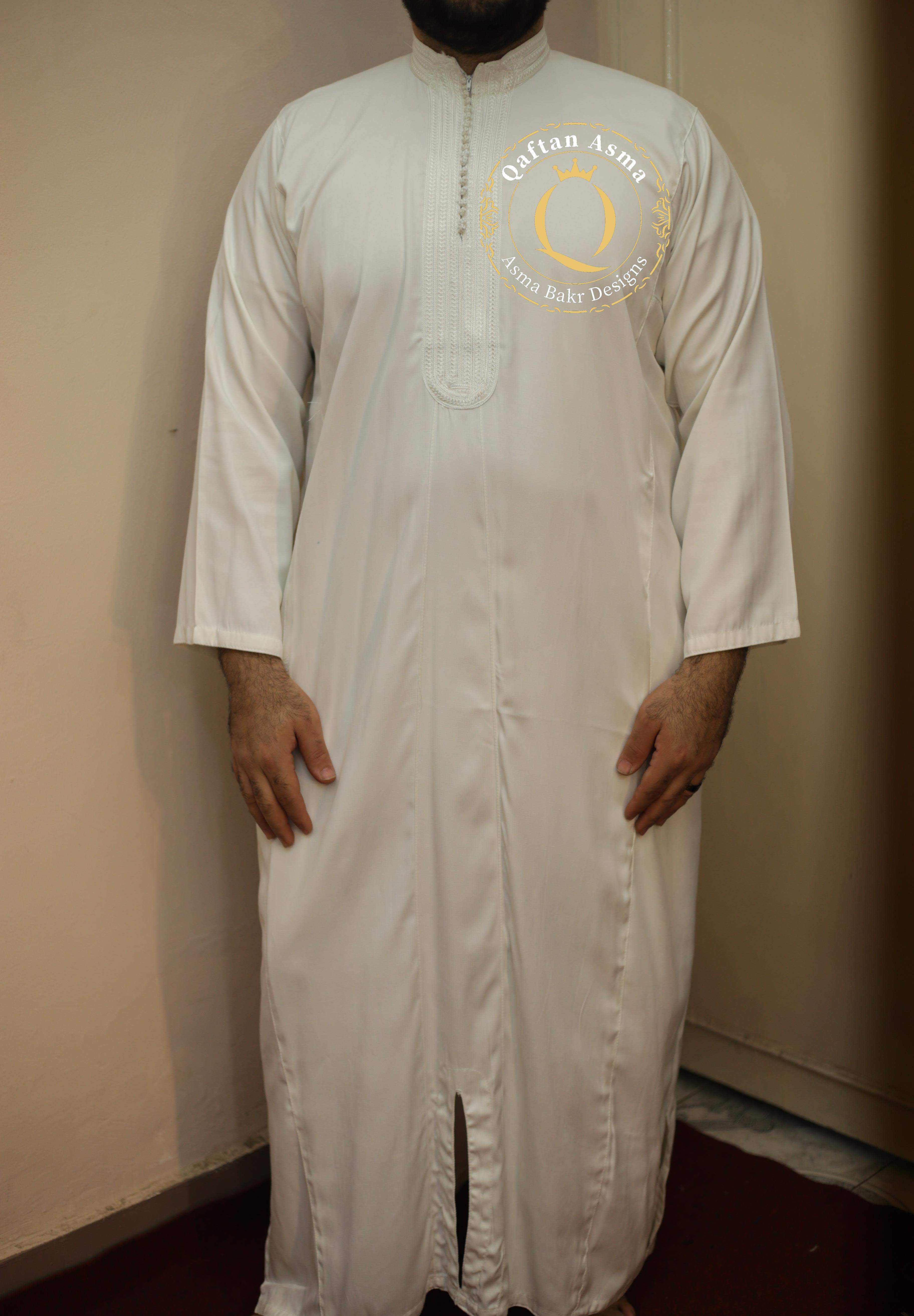 فرجية (جلابة تحتية) ابيض