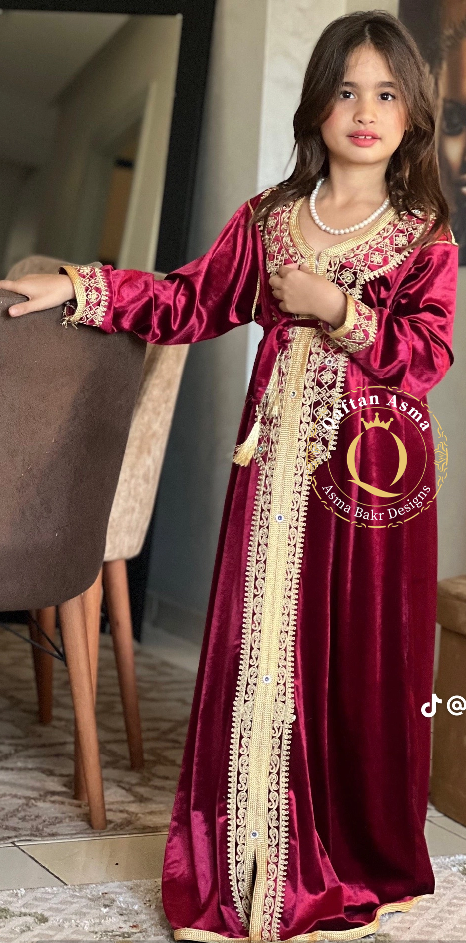 قفطان مغربي بناتي أطفال